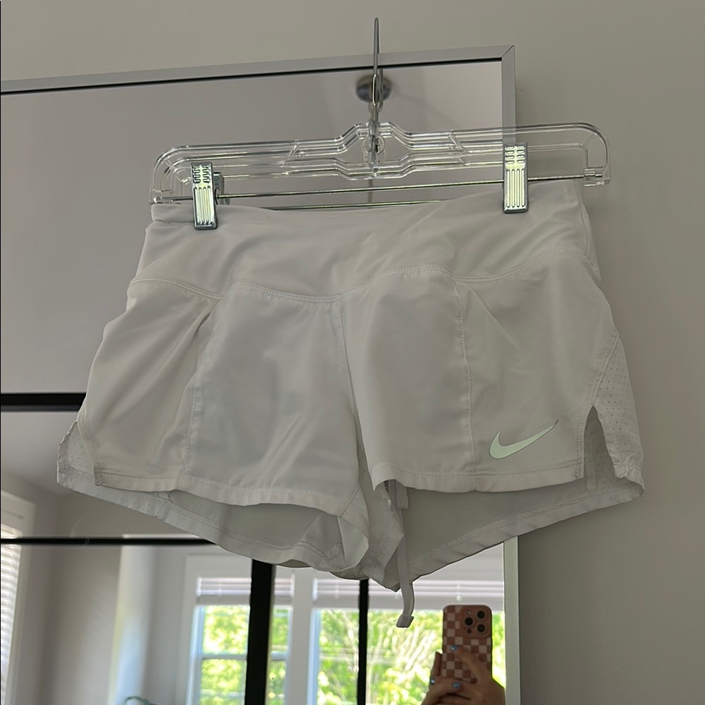 Nike Women's White Shorts